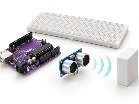 Build an ultrasonic distance meter