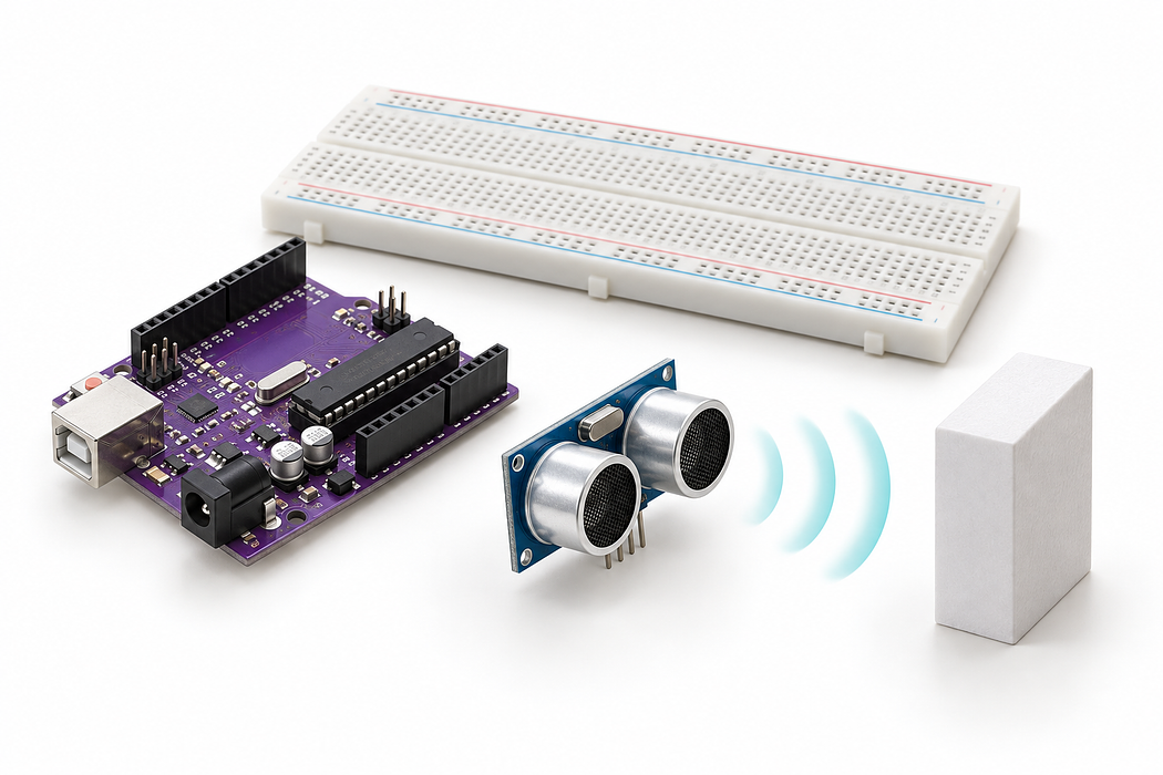 Build an ultrasonic distance meter