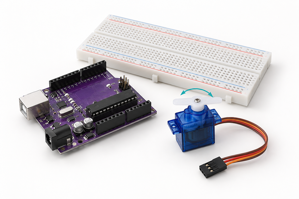 Control a continuous servo