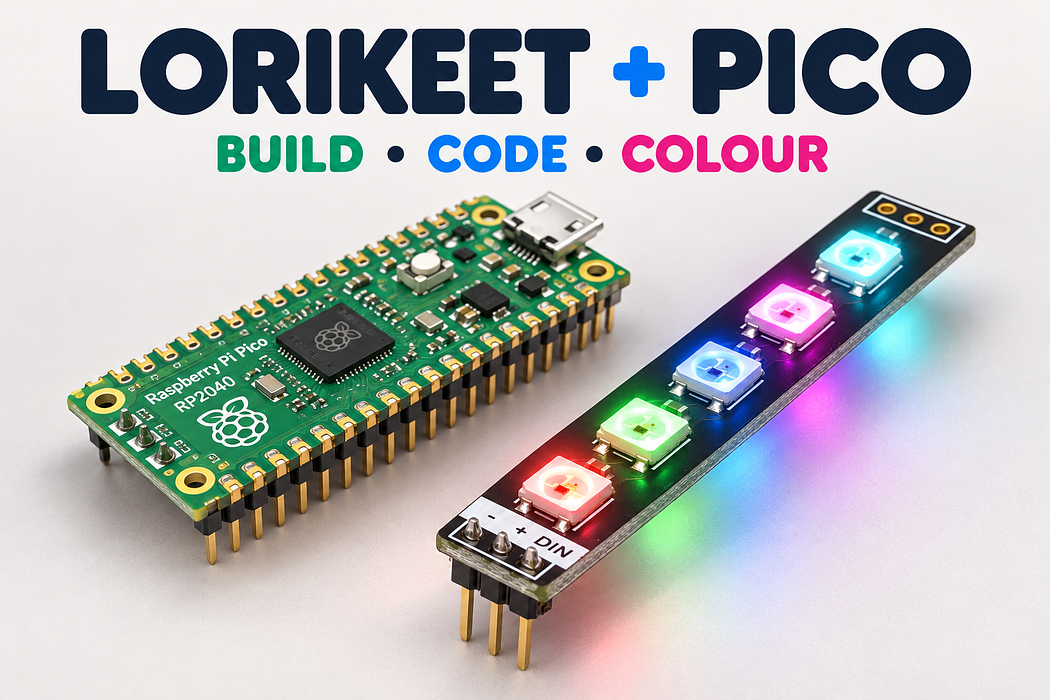 Light the Lorikeet with Raspberry Pi Pico