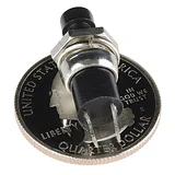 Momentary Button - Panel Mount (Black) - Image 2