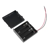 Battery Holder 4xAA with Cover and Switch - Image 1