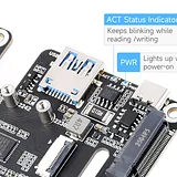 Raspberry Pi 5 PCIe HAT – USB 3.2 Gen1, M.2 NVMe SSD Support - Image 12
