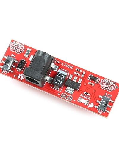 Breadboard Power Supply Stick 5V/3.3V with Headers