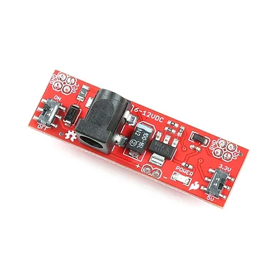 Breadboard Power Supply Stick 5V/3.3V with Headers