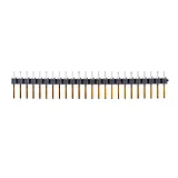 Straight Male Header - Gold Plated, PTH, 0.1in, 24-Pin - Image 2