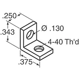 Angle Bracket - 4-40 - Image 3