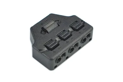 Push-In Wire Connector - 1 Input to 3 Outputs