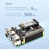 Raspberry Pi 5 PCIe HAT – USB 3.2 Gen1, M.2 NVMe SSD Support - Image 11