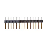 Straight Male Header - 14 Pin, Gold Plated, 2.54mm - Image 2