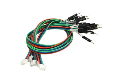 DFRobot Gravity PH2.0 to Male DuPont Tagged Cables 30cm - 5 Pack