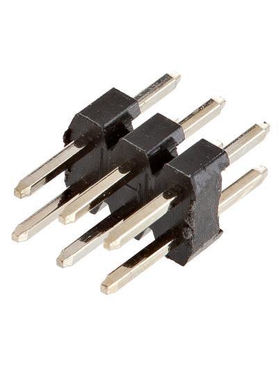 2x3 Male PTH Header - 2mm Pitch