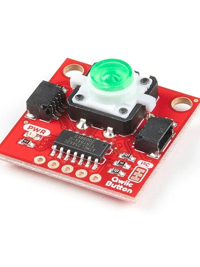 SparkFun Qwiic Button - Green LED