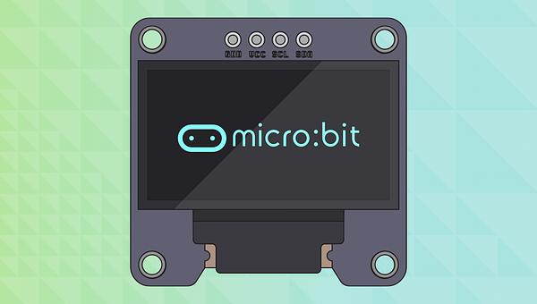 0.96'' OLED Screen with micro:bit
