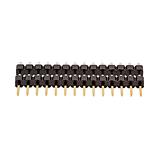 Double Insulated Male Header - Gold Plated, 0.1in, 14-Pin - Image 3
