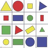 Shape, Colour and Size Mat for Bee-Bot and Blue-Bot - Image 1