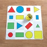 Shape, Colour and Size Mat for Bee-Bot and Blue-Bot - Image 2
