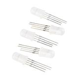 LED - RGB Addressable, PTH, 5mm Diffused (5 Pack) - Image 1
