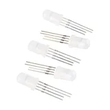 LED - RGB Addressable, PTH, 5mm Diffused (5 Pack) - Image 1