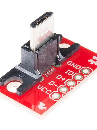 SparkFun USB MicroB Plug Breakout
