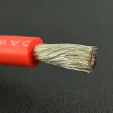 10AWG High-Temperature Silicone Wire Pair - 1m Red/Black - Image 3