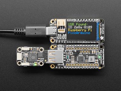USB Host FeatherWing with MAX3421E
