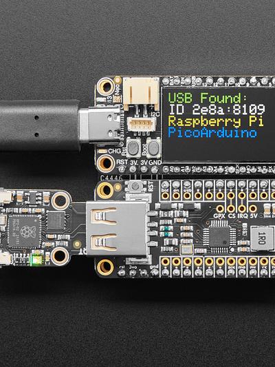 USB Host FeatherWing with MAX3421E