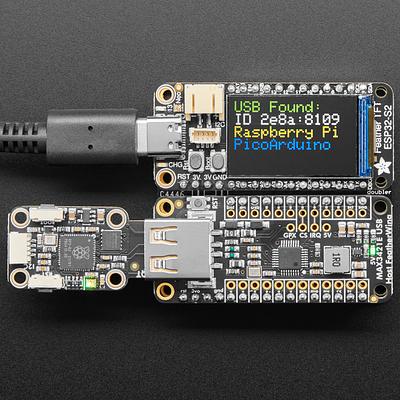 USB Host FeatherWing with MAX3421E