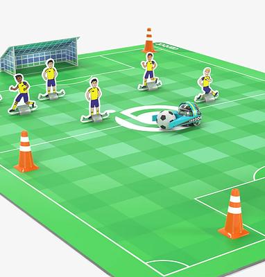Ozobot Challenge Mat: Ultimate Soccer
