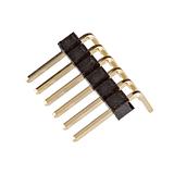 Right-Angle 6-Pin Male Header - PTH 0.1in - Image 1