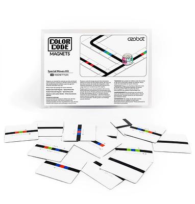 Ozobot Colour Code Magnets Special Moves Kit (18 Tiles)
