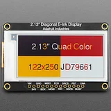 2.13in 250x122 Quad-Colour ePaper Display with SRAM - Image 2