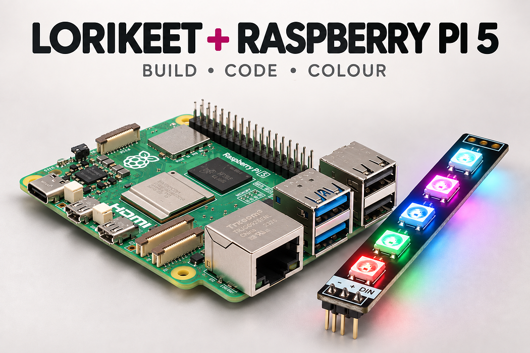 Light the Lorikeet with Raspberry Pi 5