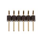 Right-Angle 6-Pin Male Header - PTH 0.1in - Image 2