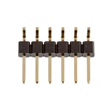 Right-Angle 6-Pin Male Header - PTH 0.1in - Image 2