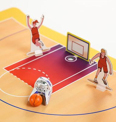 Ozobot Challenge Mat: Basketball