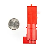 Hobby Motor with Encoder - Plastic Gear (Pair, Red) - Image 3