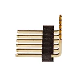Right-Angle 6-Pin Male Header - PTH 0.1in - Image 4