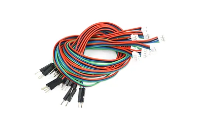 Gravity 4-Pin PH2.0 to DuPont Male I2C/UART Cable Pack 30cm