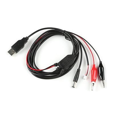 Hydra USB Power Breakout Cable - 6ft Black