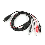 Hydra USB Power Breakout Cable - 6ft Black - Image 1