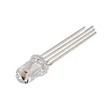 RGB LED (Red, Green, Blue) with Resistors - Image 1
