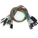 Gravity M/F DuPont Jumper Wires with Tags - 30cm (5 Pack) - Image 2