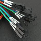 Gravity M/F DuPont Jumper Wires with Tags - 30cm (5 Pack) - Image 7