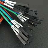 Gravity M/F DuPont Jumper Wires with Tags - 30cm (5 Pack) - Image 7