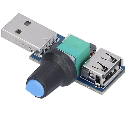5V USB Fan Speed Adjuster