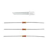RGB LED (Red, Green, Blue) with Resistors - Image 4
