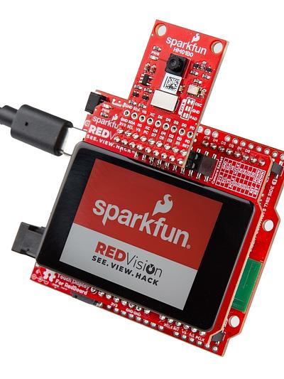 Red Vision HM01B0 Camera and Touch Display Kit for RedBoard