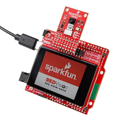 Red Vision HM01B0 Camera and Touch Display Kit for RedBoard