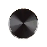 Aluminium Potentiometer Knob - Black 25mm - Image 3